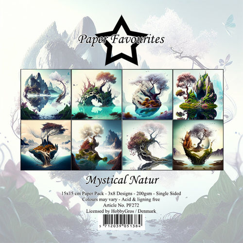 Paper Favourites Mystical Nature 6"x6" Paper Pack