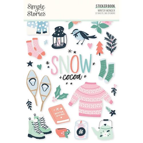 Simple Stories Sticker Book - Winter Wonder