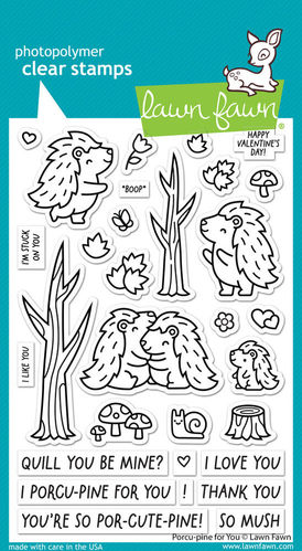Clear Stamp - Porcu-pine for You