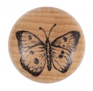 Holzstempel Schmetterling