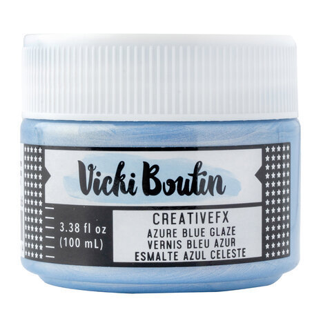 Vicki Boutin Discover + Create Creativefx Azure Blue Glaze