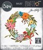 Sizzix Thinlits - Tim Holtz Vault Funky Floral Wreath