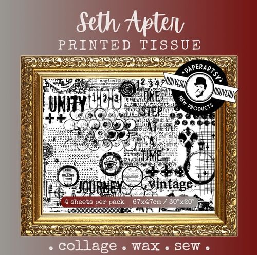 Paper Artsy Printed Tissue - Seth Apter