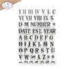 Clear - Roman numerals with alpha