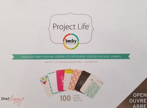 Project Life Mini Kit - Polka Dot Party Edition
