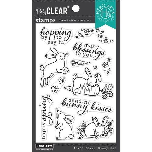 Clear - Spring Bunny