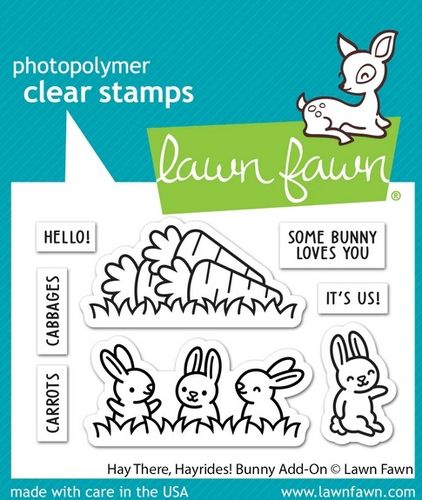 Clear Stamp - Hay There, Hayrides! Bunny Add-On