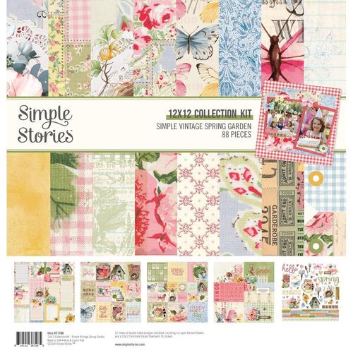 Simple Stories Collection Kit - Simple Vintage Spring Garden