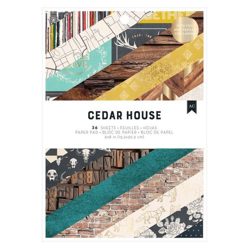 Cedar House Paper Pad 6"x8"