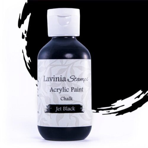 Lavinia Chalk Acrylic Paint - Jet Black