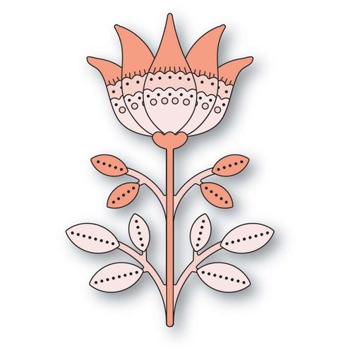 Stanzschablone Nordic Crown Flower