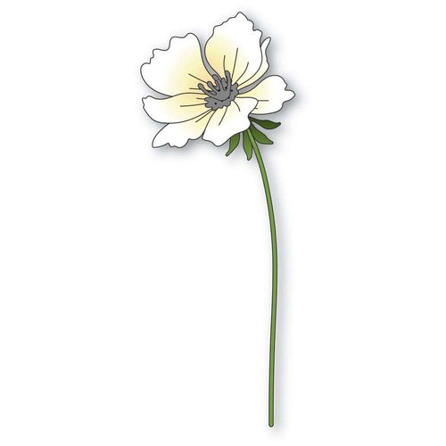 Stanzschablone Blooming Anemone