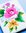 Schablonen-Set Cheerful Floral