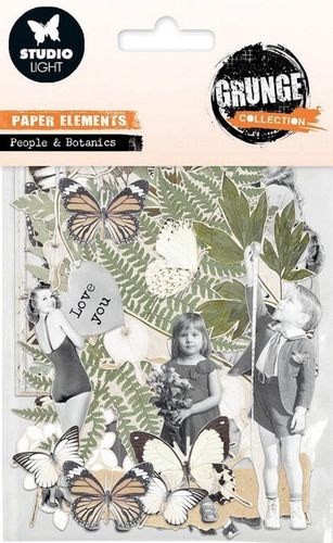 Studio Light - People & Botanics Grunge Paper Elements