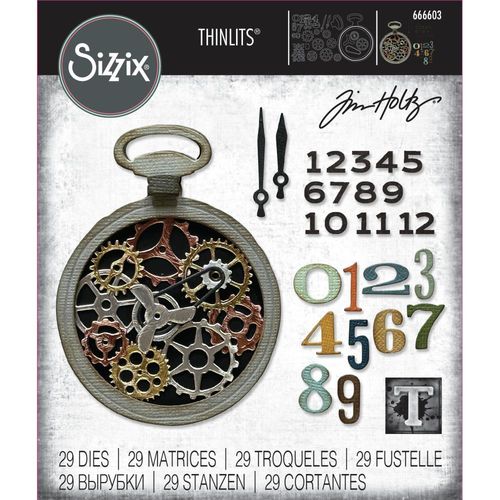 Sizzix Thinlits - Tim Holtz Vault Watch Gears
