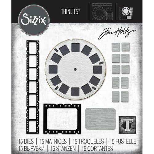 Sizzix Thinlits - Tim Holtz Vault Picture Show