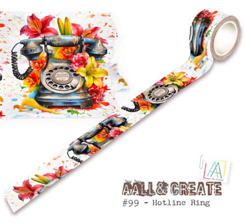 AALL & Create Washi Tape #99 Hotline Ring