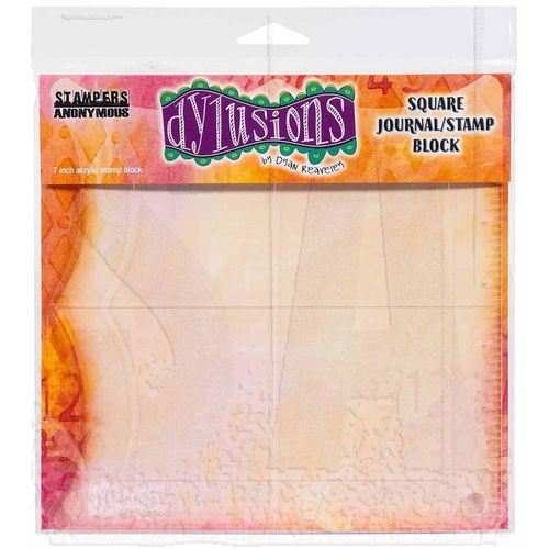 Dyan Reaveley's Dylusions Stamp Block 7"