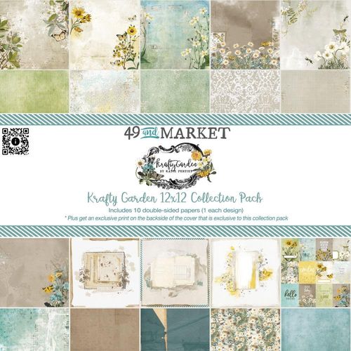 49 And Market Collection Paper Pack 12"x12" - Krafty Garden