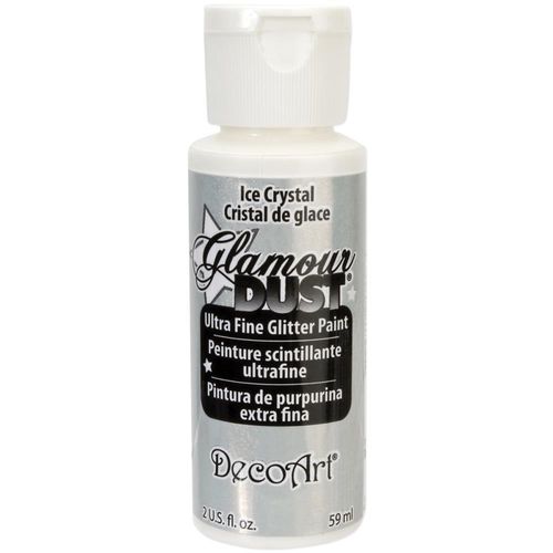DecoArt Glamour Dust Glitter Paint - Ice Crystal